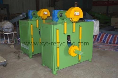 เครื่องตัดมงกุฎยางใหม่/เครื่องตัดเศษยางด้านบน เครื่องจักรสอง-